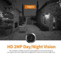 Cámara De Visión Eléctrica Para Puerta Con Anillo Video 3.97 Pulgadas Grabación Automática Vistas Nocturnas Seguridad Doméstica - details 1