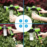 Pistola De Baño Para Perros Con Rojellador De 3 Modos Ajustable Lanzador De Espuma De Jabón Para Limpieza De Mascotas Herramienta De Limpieza Para Animales Domésticos - details 8