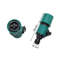 Adaptador De Tubo Para Jardín Con Conector Rápido Y Válvula En Plástico 4 Tipos Para Riego Agrícola Y Regadío De Jardín - details 8