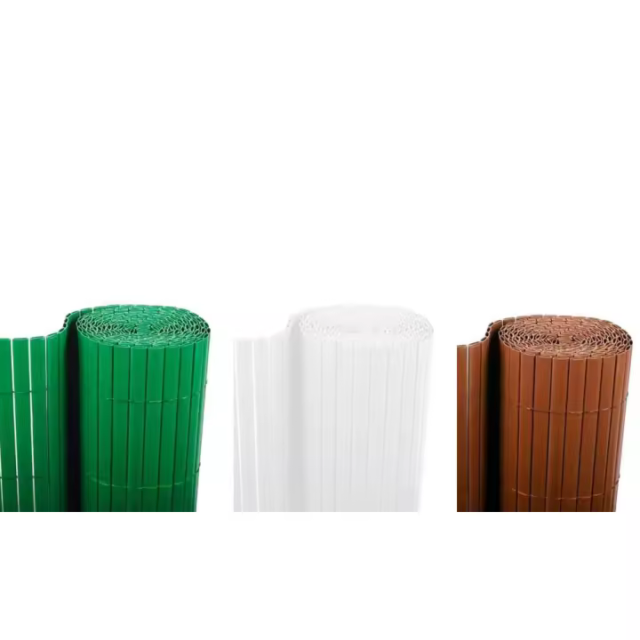 Bonerva Cerramiento de PVC en Rollo  Cañizo PVC para ocultación de terrazas y Jardines  Doble Cara - 1