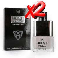 2 UNIDADES Guest Platinium Eau de Toilette para hombre 100ml Montage Brands Fragancia inspirada en otros perfumes Pour Homme Colonia - details 0
