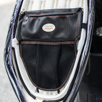 Bolsa De Asiento De Motocicleta RZAHUAHU En Cuero PU Con Cremallera Almacenamiento De Herramientas Accesorios De Modificación Para Scooter - details 4
