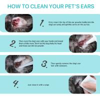 Polvo para eliminar el pelo de mascotas, para los oidos, para niños, para liiar el olor de los oidos, para Gatos y Perros, Polvo Universal a liiar Los oidos, 30 g - details 7