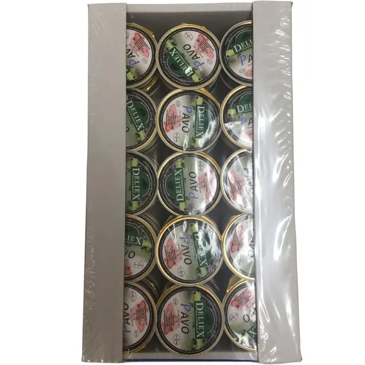 Deliex. Crema de Pavo Deliex de 23 gr x 45 unidades. Monodosis de crema de paco en peqeñas porciones para desayunos y meriendas - 1