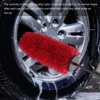 Cepillo De Limpieza Para Rines De Coche 45cm Pincel Suave No Rayas Herramienta De Limpieza Para Neumáticos Y Rines De Coche Cuidado Del Auto - details 1
