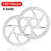 IIIPRO Disco De Freno Para Bicicleta 160mm 140mm MTB Carretera Ciclismo Acero Inoxidable 6 Bolts Freno Hidráulico Rotors De Freno - details 0