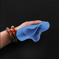 Mesa De Trabajo De Silicona Segura Para Molds De Epoxy Resina Juego De 2 Piezas Impermeable Para La Creación De Joyas Colores Azul Y Rosa - details 2