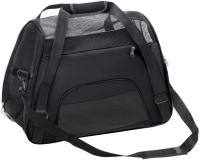 Bolsa de viaje plegable portátil de Tela suave para Perros, Gatos y Perros, Bolsa de viaje plegable para mascotas (Negro) - details 1