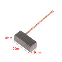 Lámpara De Carbono Para Ventilador De Aire Acondicionado De Automóvil Pieza De Repuesto Para Generador AC Accesorios De Herramientas 8*9*20mm - details 7