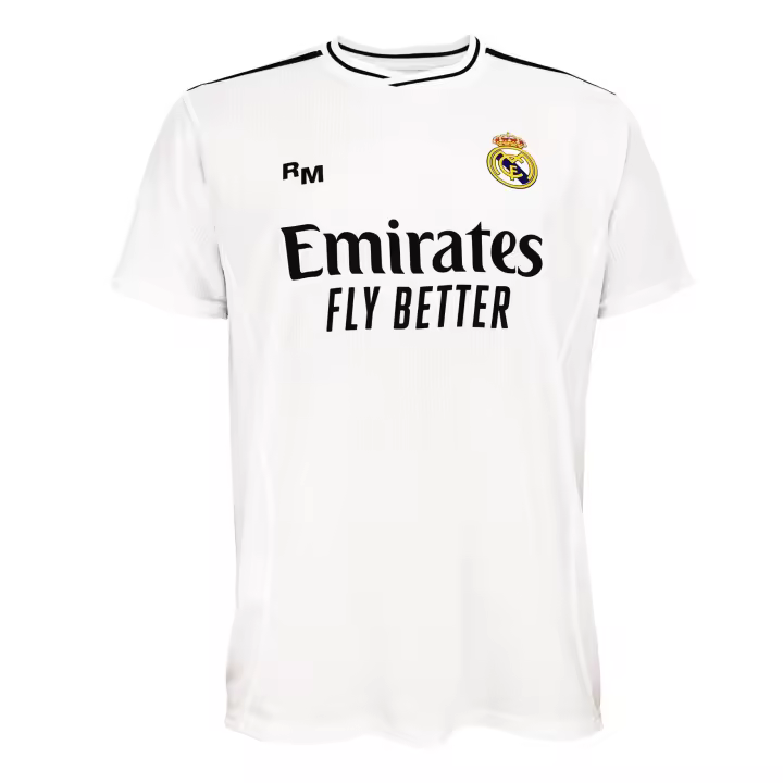 Real Madrid Camiseta Fútbol Primera Equipación Adulto Bellingham, Vini JR, Sin Dorsal-Temporada 2024/25 - 1