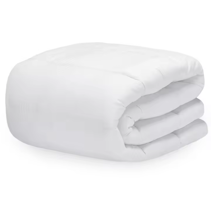 Edredón/Relleno Nórdico Microfibra  para Invierno y Otoño, de Fibra Hueca, 400 gr/m² Transpirable, Suave y anti ácaros, Color Blanco, Cálido100% Poliéster. - 1