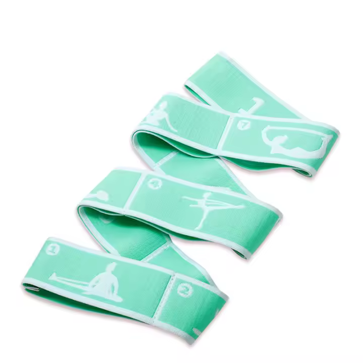 Banda De Resistencia Para Yoga Y Pilates Slimming Auxiliar De Estiramiento Elasticidad Multi Funcional Para Entrenamiento De Latin Adulto Principiante - 1