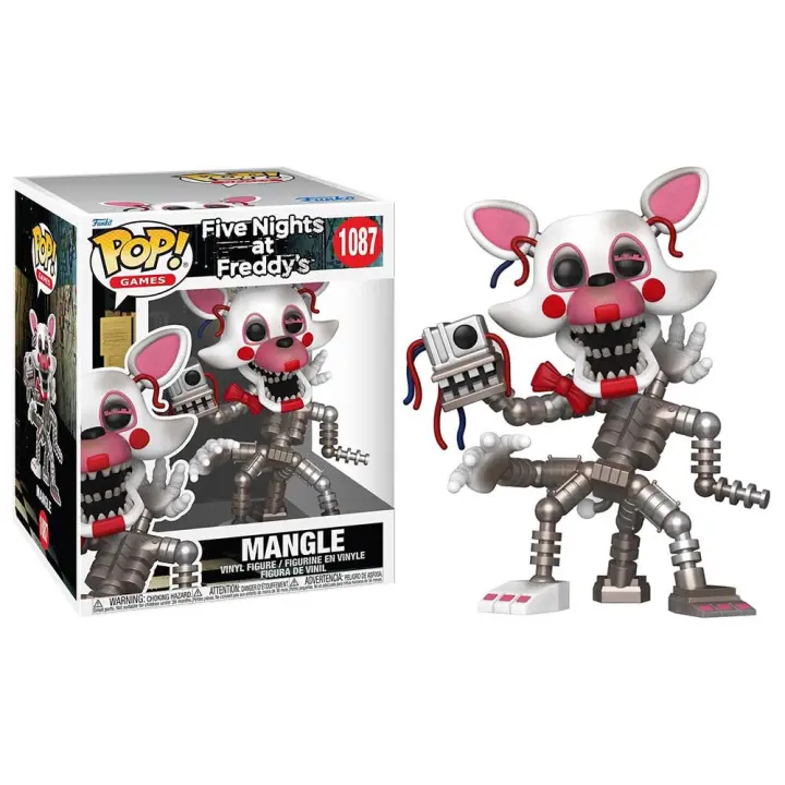 Funko Pop! Games Five Nights at Freddy's, Super Mangle (Super Sized 6") 1087 - 1