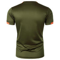 Camiseta De Deporte Para Hombres Verano Transpirable Secado Rápido Manga Corta Moda Deportiva Sin Capucha Cuidado Manual - details 39