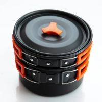 Juego De Cocina Para Camping Aluminio Antideslizante Portátil Para Exteriores Con Olla Kettle Y Platos Para BBQ Pícnic Y Senderismo - details 5