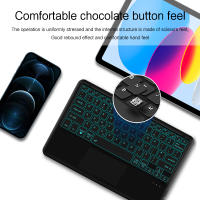 Teclado Inalámbrico HUWEI Para iPad Samsung Huawei Surface Lenovo 12.3-12.9 Pulgadas Con Iluminación Bluetooth Compatible Con Tablet - details 3