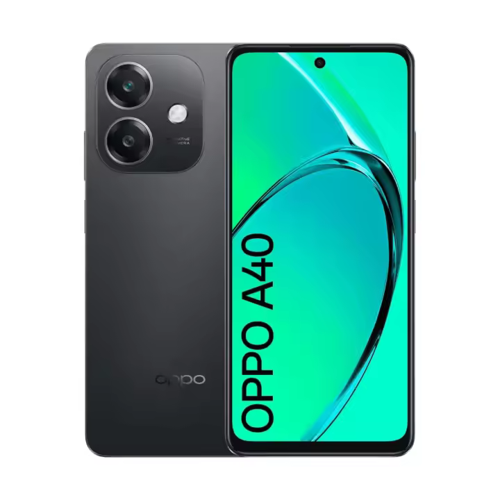 OPPO A40 4G NFC 128GB+6GB RAM PANTALLA 6,67'' IPS LCD HD+ 90HZ / CÁMARA TRASERA 50MP / FRONTAL 5MP / ANDROID 13 / WIFI 5 / BLUETOOTH 5.0 / GPS / BATERÍA 5.100 MAH / CARGA RÁPIDA 45W / CONECTOR USB TIPO-C / SMARTPHONE TELÉFONO MÓVIL LIBRE - 1