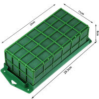Bloque De Esponja Húmeda Para Flores DIY 1Pc Bloque De Poliestireno Verde Para Arreglos Florales Frescos Mud Para Floristería - details 20