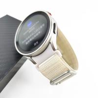 Correa De Nylon Sport Alpine Para Samsung Galaxy Watch 7/6/5/4 44mm 40mm 5pro 45mm 6 Classic 47mm Hebilla De Metal Compatible Con Galaxy Watch - details 1