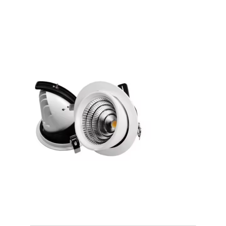 LED7 - Basculante 50W Philips Empotrar Blanco con Negro - 1