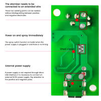Kit De Humidificador USB Mini Con Generador De Niebla Y Placa De Circuito Driver Atomizador De Película Oscilante Para DIY - details 2