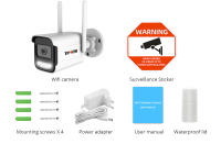 Cámara De Seguridad IP 4K WIFI 8MP H.265 Vigilancia Inteligente Vision Nocturna Color Cámara Bala Para Hogar Y Exterior Detecta Humanos - details 18