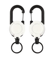 Llavero Retráctil Automático 1/3Pcs Antirrobo Fácil De Pulla Cuerda Elástica Con Hebilla Deporte Llavero Retráctil Anti Perdido - details 6