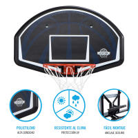 Tablero baloncesto ultrarresistente Lifetime 112x72 cm uv100 - details 2