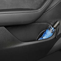 Estuche De Almacenamiento Para Puerta De Coche 4 Piezas Para Tesla Model Y Padded Protector De Cuero PU Para Ranura De Puerta - details 3