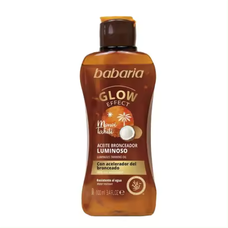 BABARIA GLOW EFFECT ACEITE BRONCEADOR LUMINOSO 100 ML - 1
