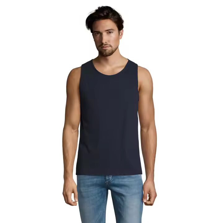 Camiseta sin mangas de algodón MARNAULA modelo Justin - tallas hasta 5XL - 1