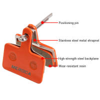 Frenos De Disco Pads Semi-Metálicos Para Shimano B01S MT200/MT400/M375 M395 M446 M485 M486 M416 Deore M515 M525 Ciclismo Piezas - details 2