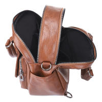 Mochila Retro Pequeña Para Mujer Mochila Multifuncional De Gran Capacidad Bolso Cruzado De Hombro Viaje Mini Bolso De Mano - details 13