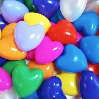 Pelotas de Piscina Infantil Multicolor Sin BPA, Forma de Corazón, Pack de 50/100/200 Unidades – Bolas de Parque para Niños y Bebés en Azul, Verde, Amarillo, Rosa, Rojo, Lila y Naranja - details 14