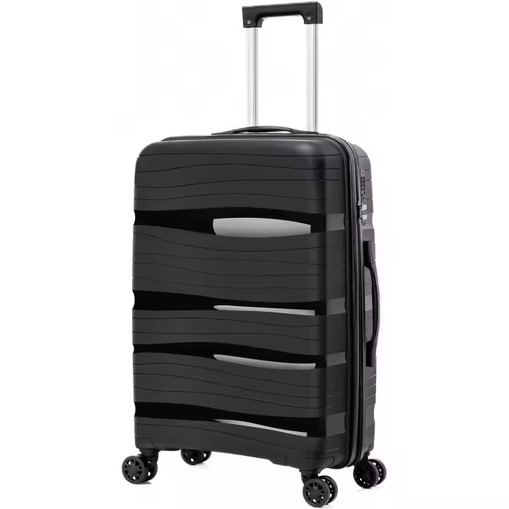 Artree| Maletas de viaje grandes 23 kilos color Negro, Maleta para avión 75x50x32 cm Rígida Polipropileno - 1