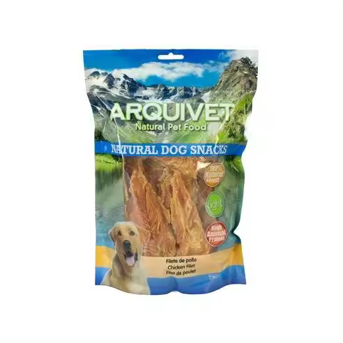 Filete de pollo 1kg Snack para perro 100% natural Arquivet - 1