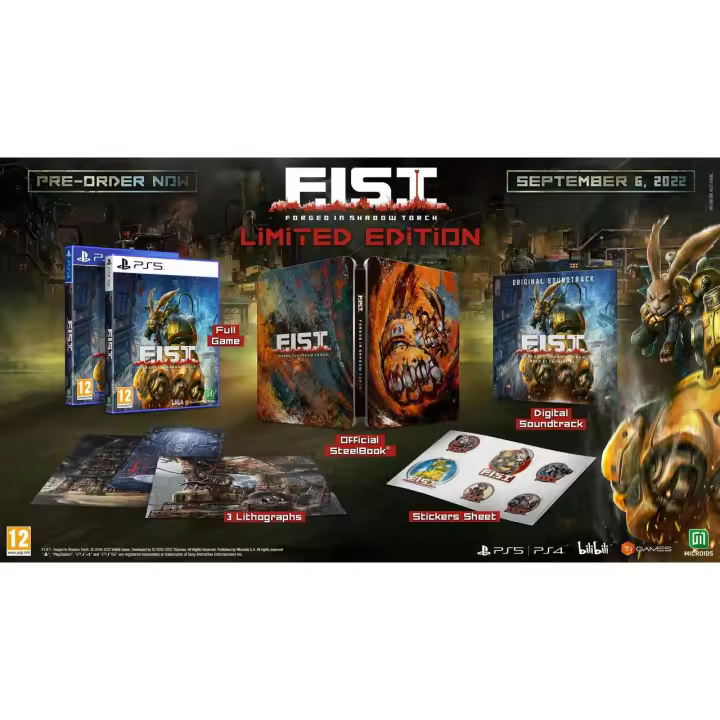 FIST Forged in Shadow Torch - PS5 - Nuevo Precintado - PAL España - 1
