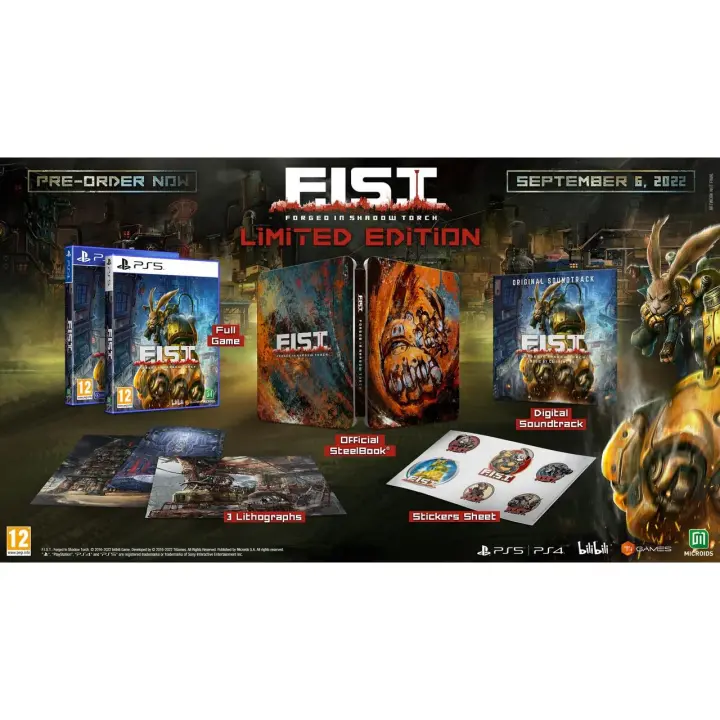FIST Forged in Shadow Torch - PS5 - Nuevo Precintado - PAL España - 1