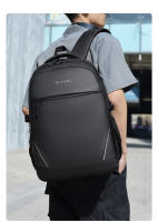 Mochila Unisex Casual De Gran Capacidad Impermeable Con Capa De Computadora Para Viajes Al Aire Libre Materiales Oxford Y Poliéster - details 10