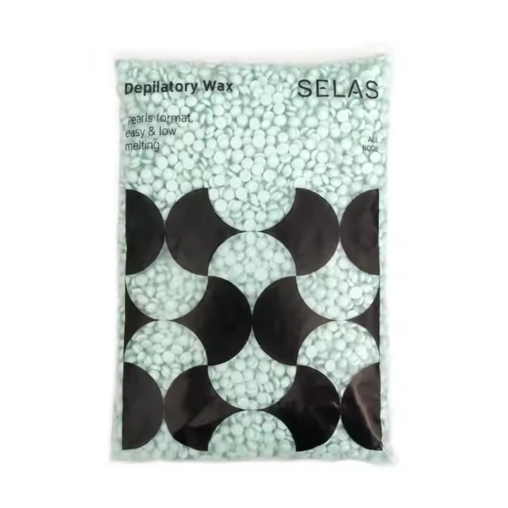 Cera depilatoria en perlas Aloe Vera 800g. SELAS. Depilación sin bandas, para todas las zonas y tipos de pieles. - 1