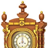 Bloques De Construcción Clásicos Retro Swing Clock 751PCS Con Péndulo Regalo Para Niños Y Adultos Set De Bloques De Construcción Pequeños Compatible Con Lego - details 3