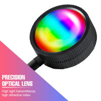 Lámpara De Noche LED RGB Lámpara De Anillo USB Luz Arcoíris Para Decoración De Escritorio Iluminación De Ambiente Para Hogar - details 1