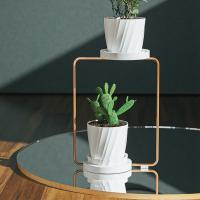 Maceta Creativa De Resina Para Plantas Verdes Y Gruesas Estilo Nórdico Sencilla Y Moderna Material De Plástico Polyresin - details 9
