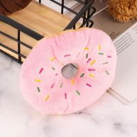 Juguete Interactivo Para Perros Donut Masticable Con Sonido Squeaky Juguetes De Peluche Para Mascotas Alimentos Para Mascotas - details 6