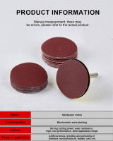 SEAMETAL Set De 123 Piezas De Papel De Herramienta De Pulido Para Coche 5CM 60-3000 Grit Seco Y Humedo Multiusos Con Almohadillas De Esponja Suave - details 2