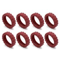 Cubiertas De Ruedas De Equipaje Universal Silicona Protección Reducción De Desgaste Y Ruido Para Viaje Adecuadas Para Maletas Y Patas De Silla De Oficina - details 2