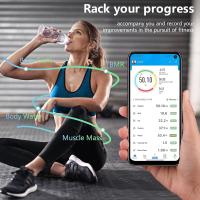 Báscula de Baño Inteligente Bluetooth with Indicador de Temperature, Smart Scale Digital, Medición de 8 Parámetros diferentes, Grasa Corporal, Memory para 10 usuarios Balanza Electrónica Peso - details 5