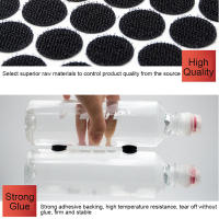 Cinta Adhesiva De Puntos Autoadhesiva Para Manualidades Y Libros Quietos Blanco Negro Nylon Anillo Monedero Bucle Antideslizante Para Sofá Alfombra Y Bolsas - details 2