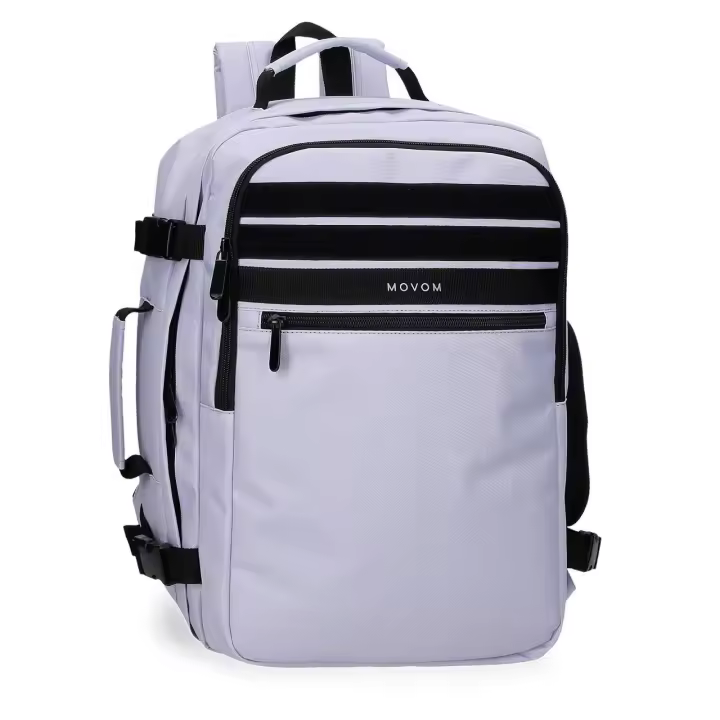 Mochila de viaje Movom Foster 40 cm lila dos compartimentos - 1