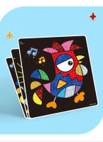 15pcs/20pcs Pegatinas Mágicas Brillantes Para Niños DIY Adhesivo Colorido De Artesanía Manual Creación De Arte Y Regalo Para Niños - details 2